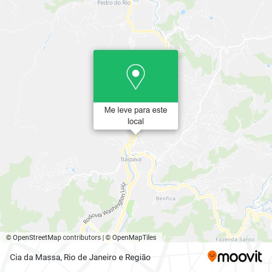Cia da Massa mapa