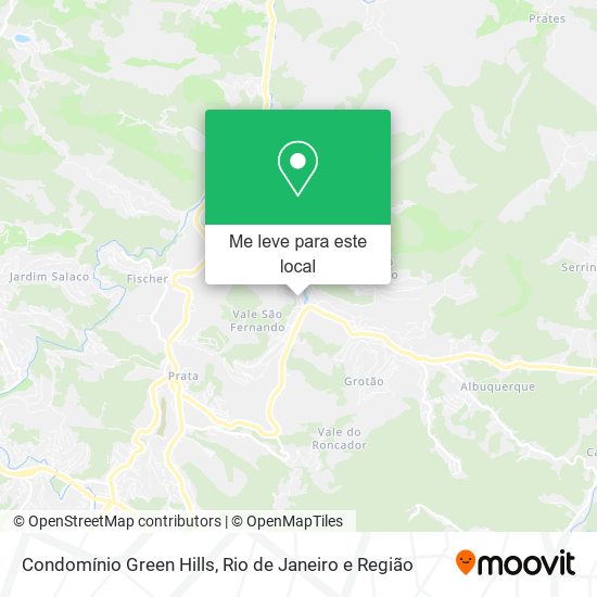 Condomínio Green Hills mapa