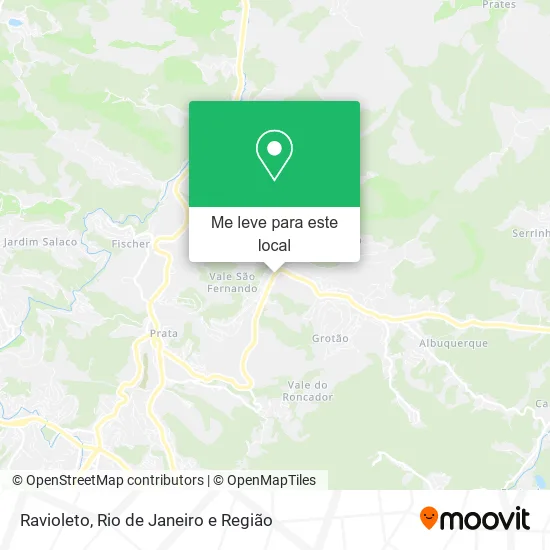 Ravioleto mapa