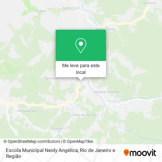 Escola Municipal Neidy Angélica mapa