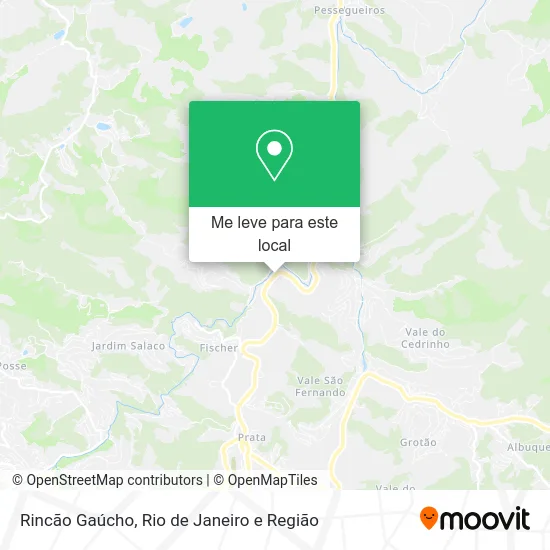 Rincão Gaúcho mapa