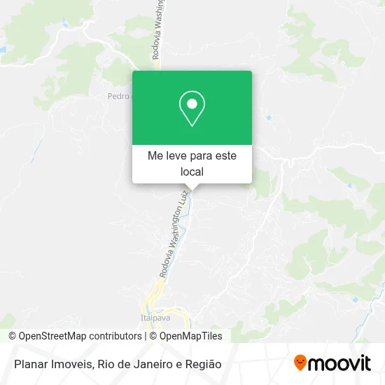 Planar Imoveis mapa
