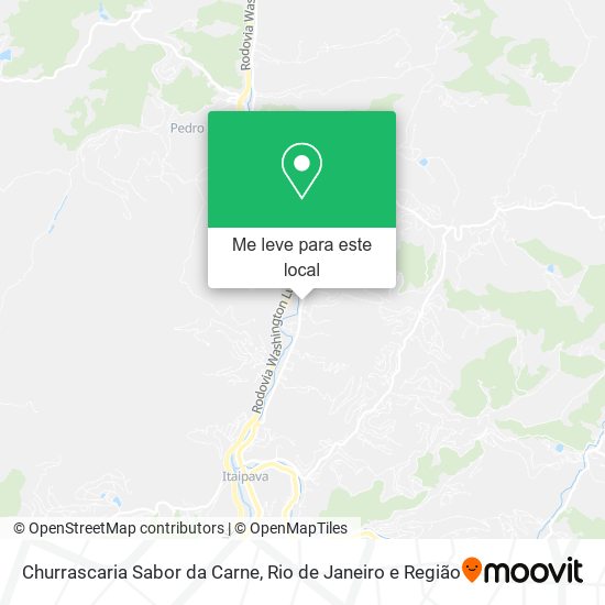 Churrascaria Sabor da Carne mapa