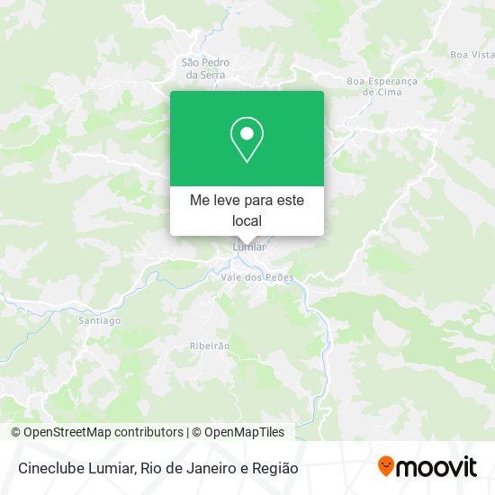 Cineclube Lumiar mapa