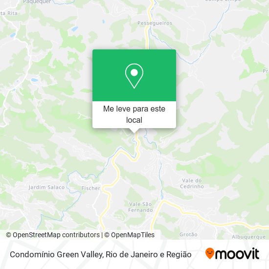 Condomínio Green Valley mapa