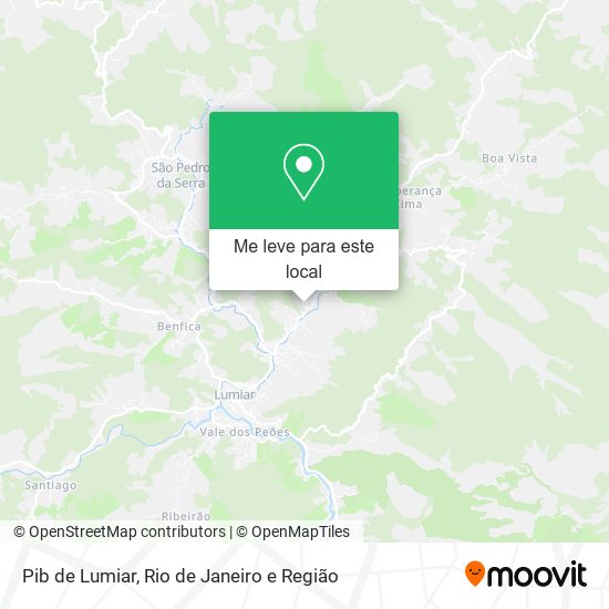 Pib de Lumiar mapa