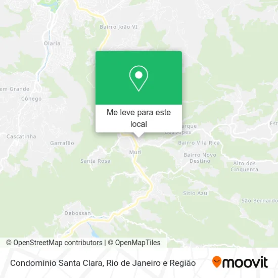 Condominio Santa Clara mapa