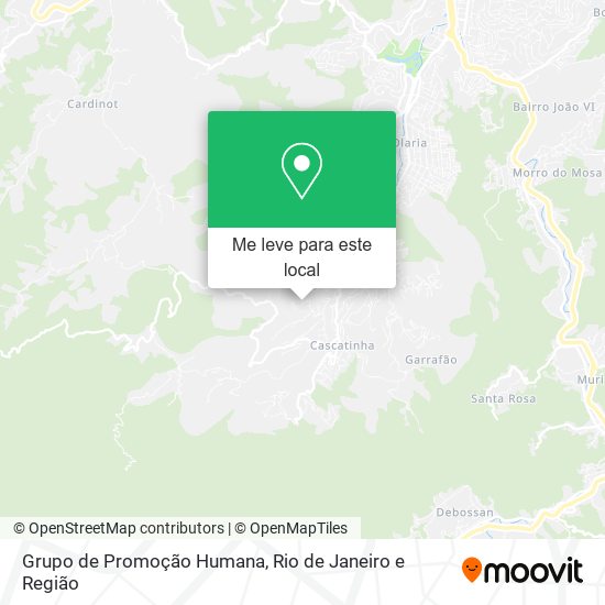 Grupo de Promoção Humana mapa