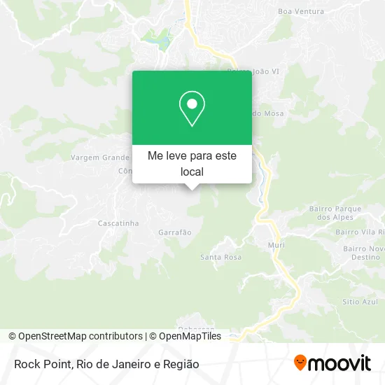 Rock Point mapa