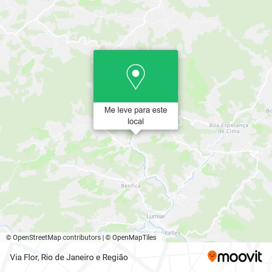 Via Flor mapa