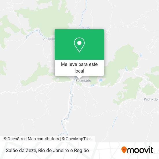 Salão da Zezé mapa