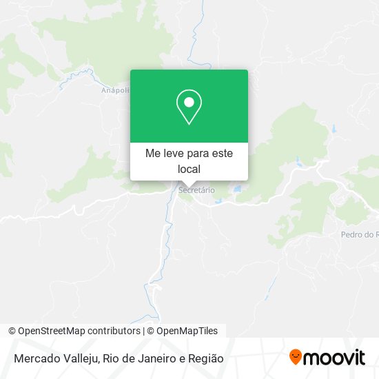 Mercado Valleju mapa