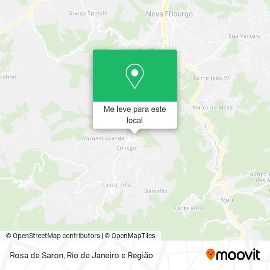 Rosa de Saron mapa