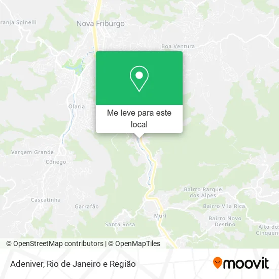 Adeniver mapa