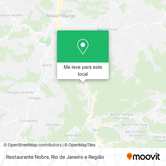 Restaurante Nobre mapa