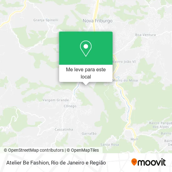 Atelier Be Fashion mapa