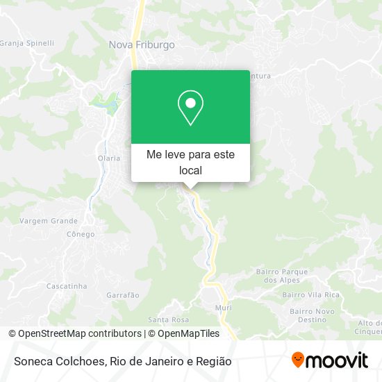 Soneca Colchoes mapa