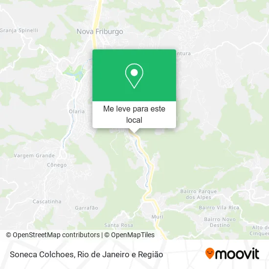 Soneca Colchoes mapa
