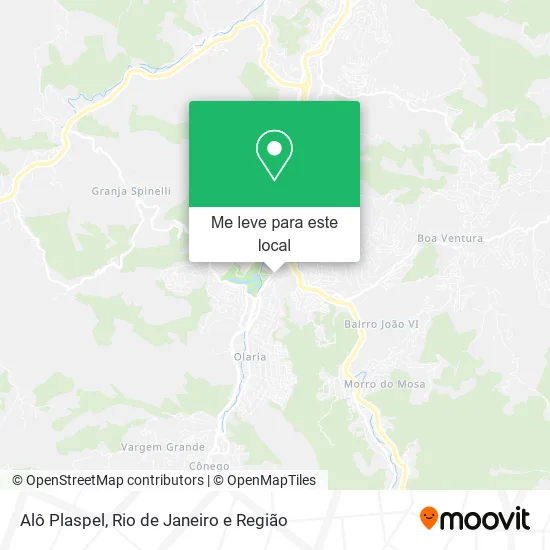 Alô Plaspel mapa
