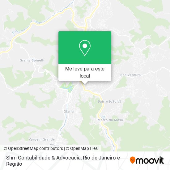 Shm Contabilidade & Advocacia mapa