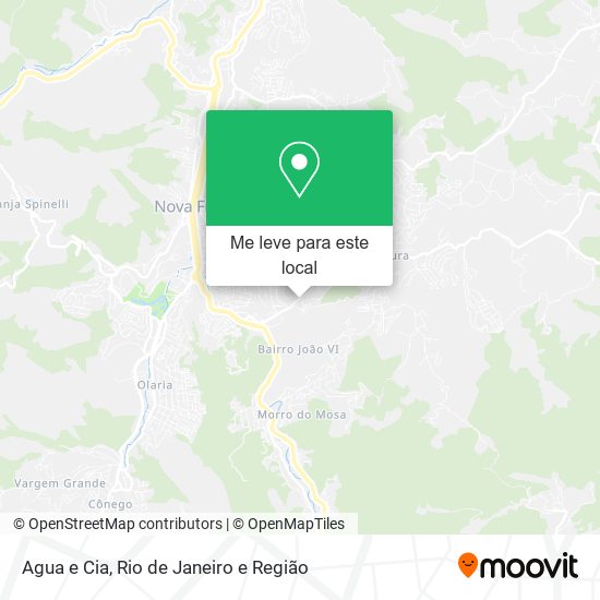Agua e Cia mapa