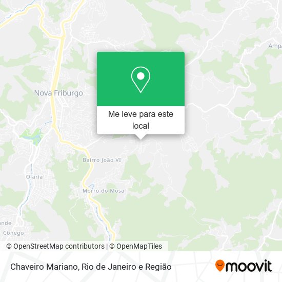 Chaveiro Mariano mapa