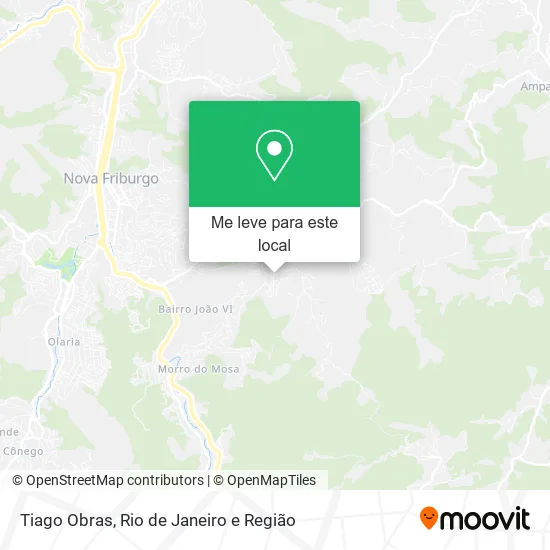 Tiago Obras mapa