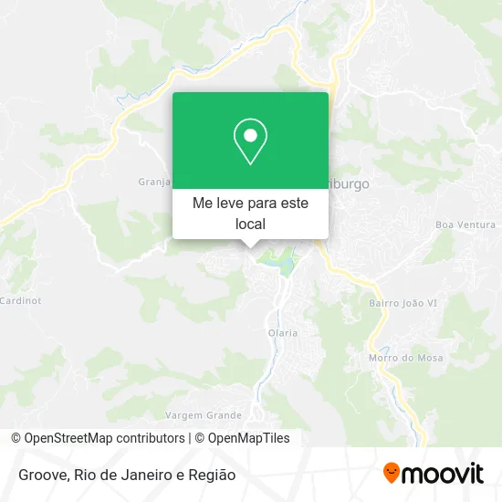 Groove mapa