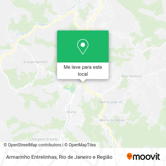 Armarinho Entrelinhas mapa