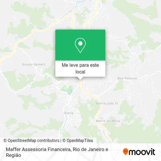Maffer Assessoria Financeira mapa