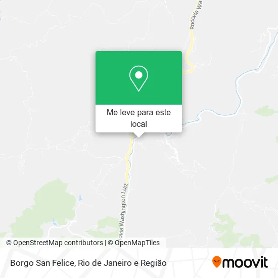 Borgo San Felice mapa