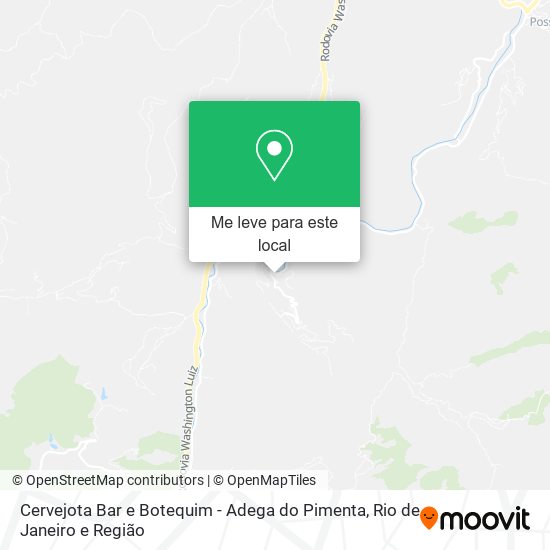 Cervejota Bar e Botequim - Adega do Pimenta mapa