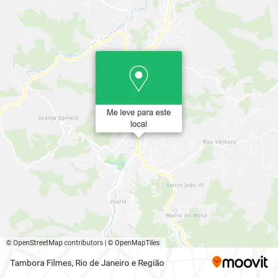 Tambora Filmes mapa