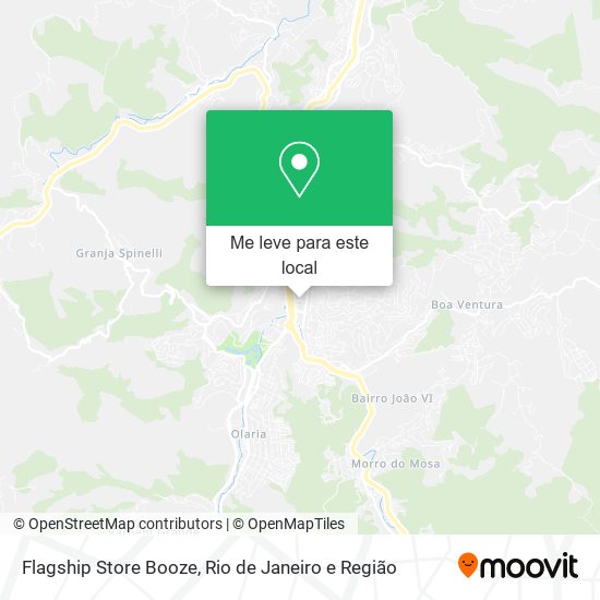 Flagship Store Booze mapa