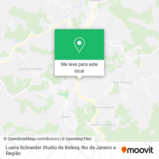 Luana Schneider Studio de Beleza mapa