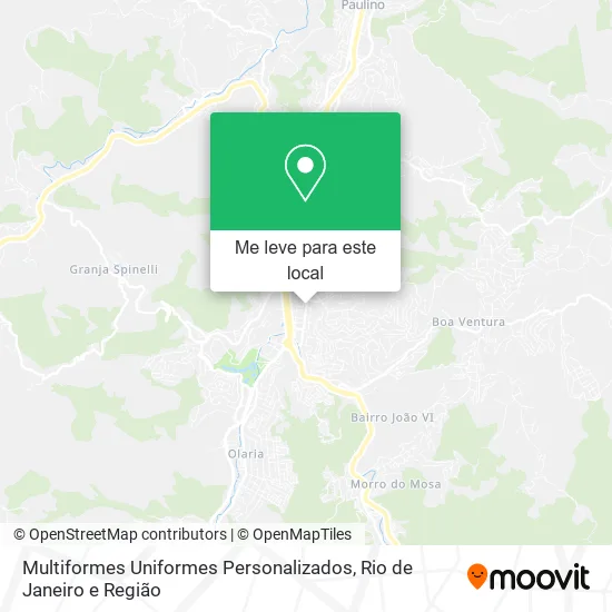 Multiformes Uniformes Personalizados mapa