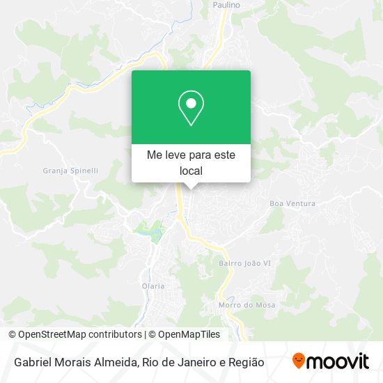 Gabriel Morais Almeida mapa