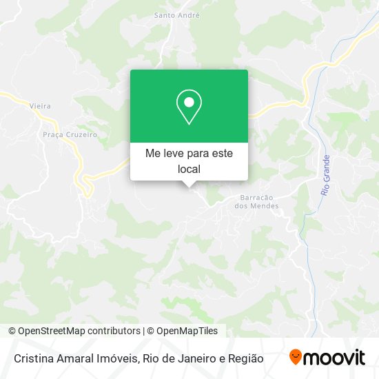 Cristina Amaral Imóveis mapa