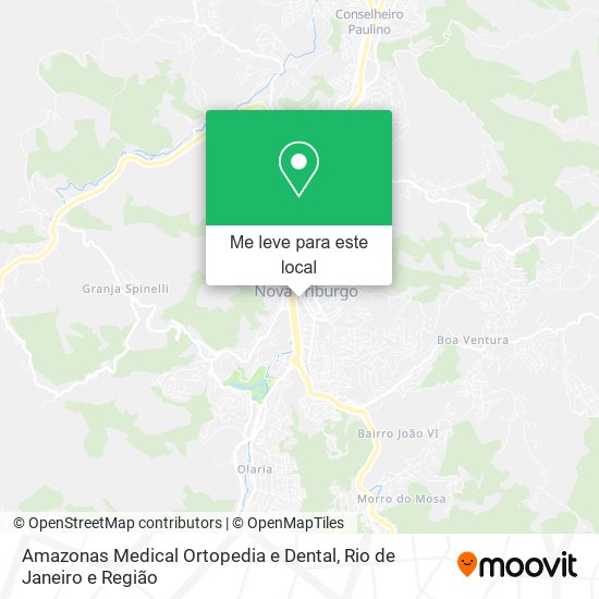Amazonas Medical Ortopedia e Dental mapa