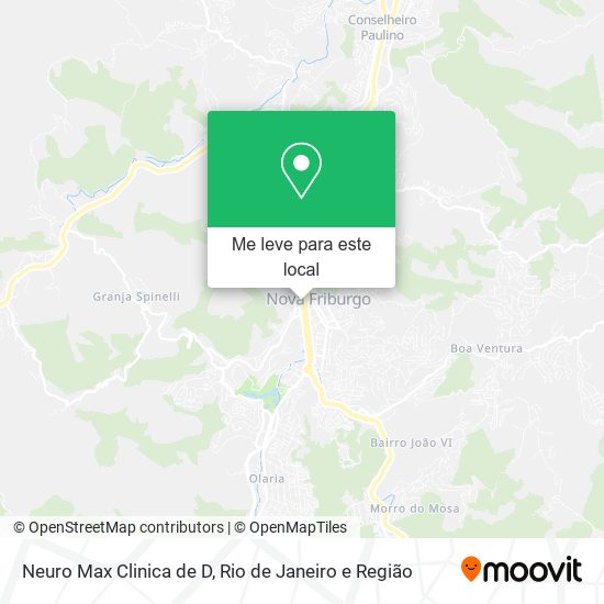 Neuro Max Clinica de D mapa