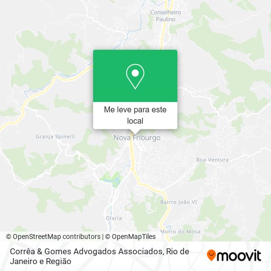 Corrêa & Gomes Advogados Associados mapa