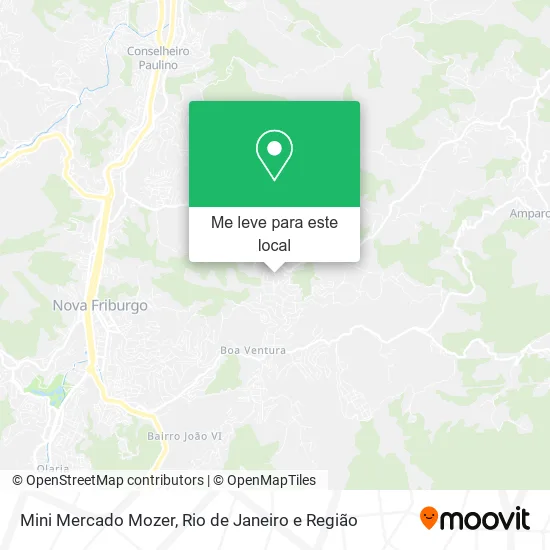 Mini Mercado Mozer mapa