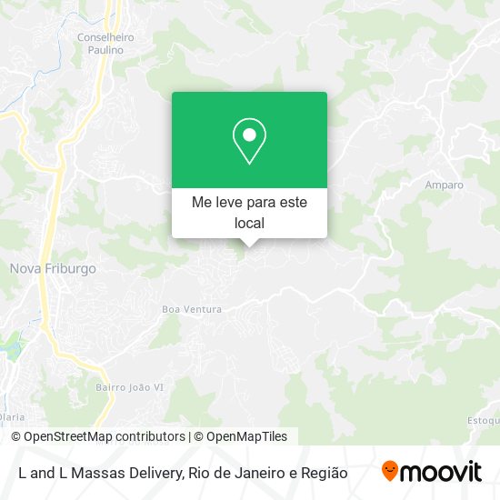 L and L Massas Delivery mapa