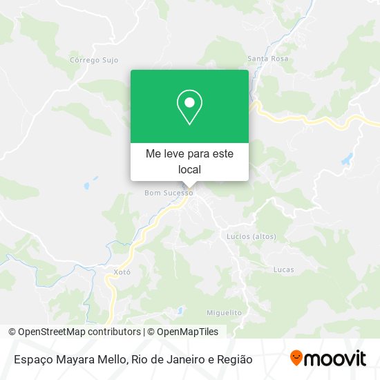 Espaço Mayara Mello mapa