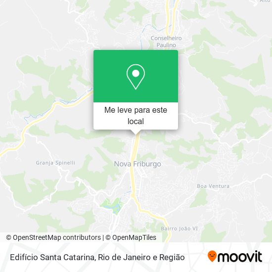 Edifício Santa Catarina mapa