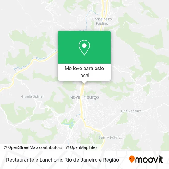 Restaurante e Lanchone mapa