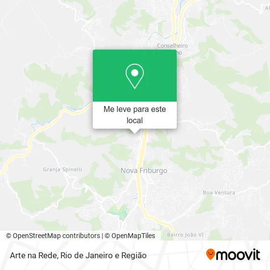 Arte na Rede mapa