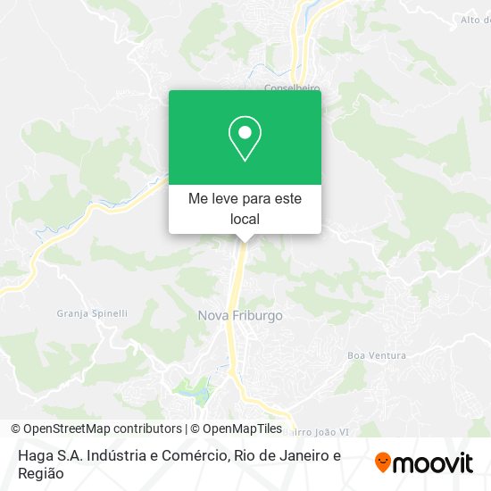 Haga S.A. Indústria e Comércio mapa