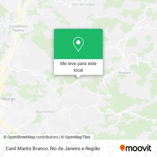 Canil Manto Branco mapa