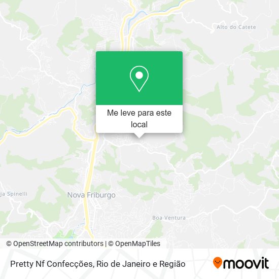 Pretty Nf Confecções mapa